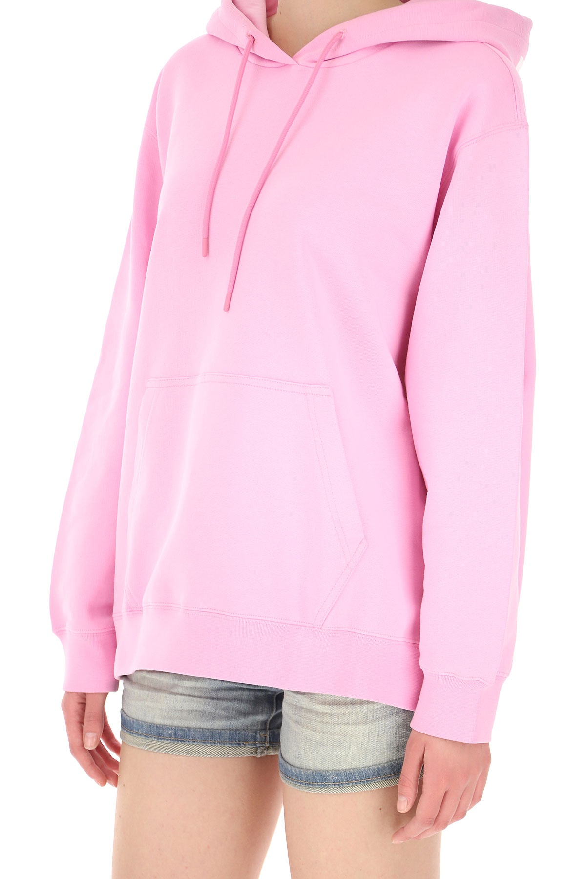 Msgm Logo-print Pullover Hoodie In Pink