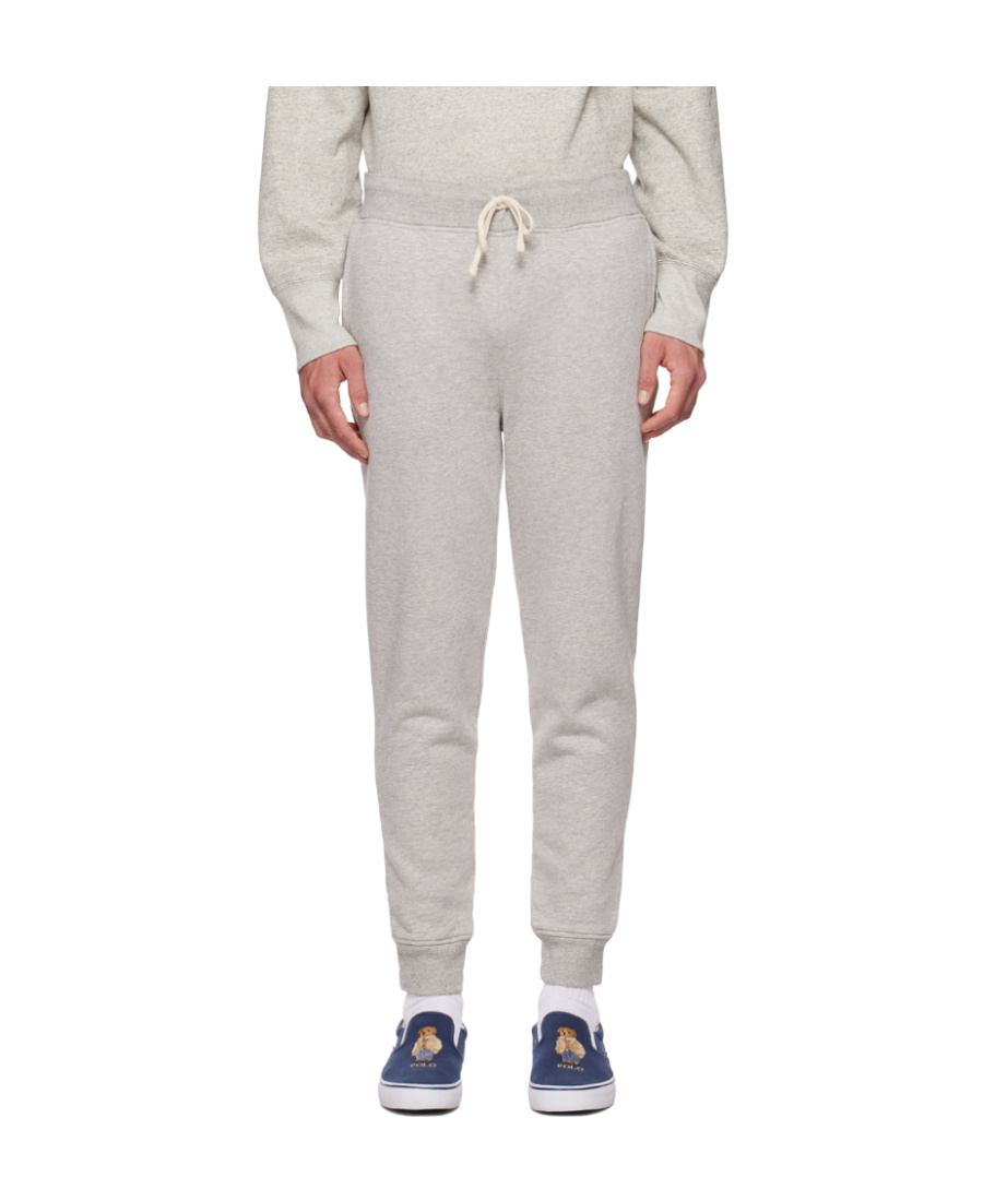 Polo Ralph Lauren Fleece Slim-cut Joggers In Gray