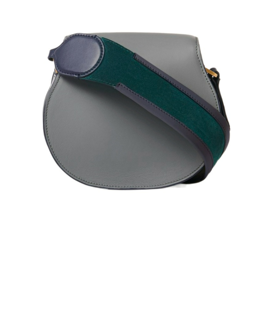Chloé Shoulder-strap-detailing Shoulder Bag In Gray