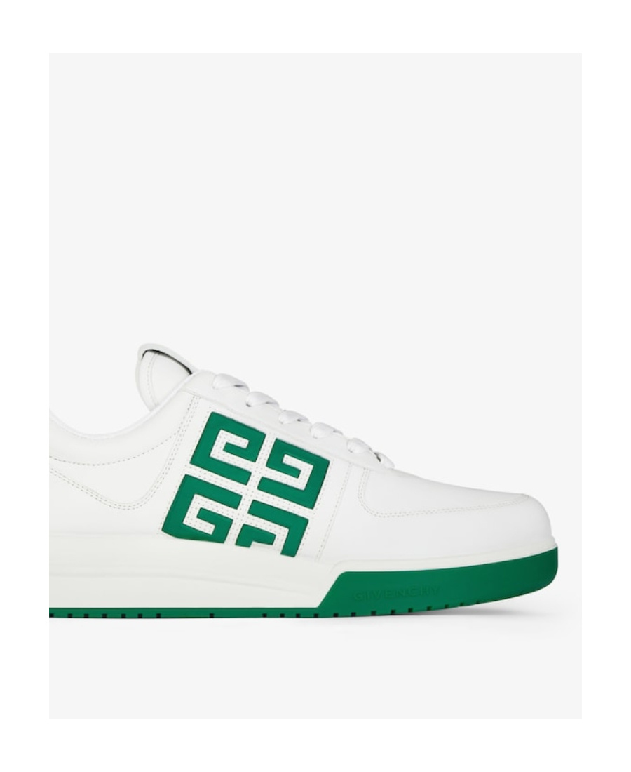 Givenchy G4 Leather Sneakers In White