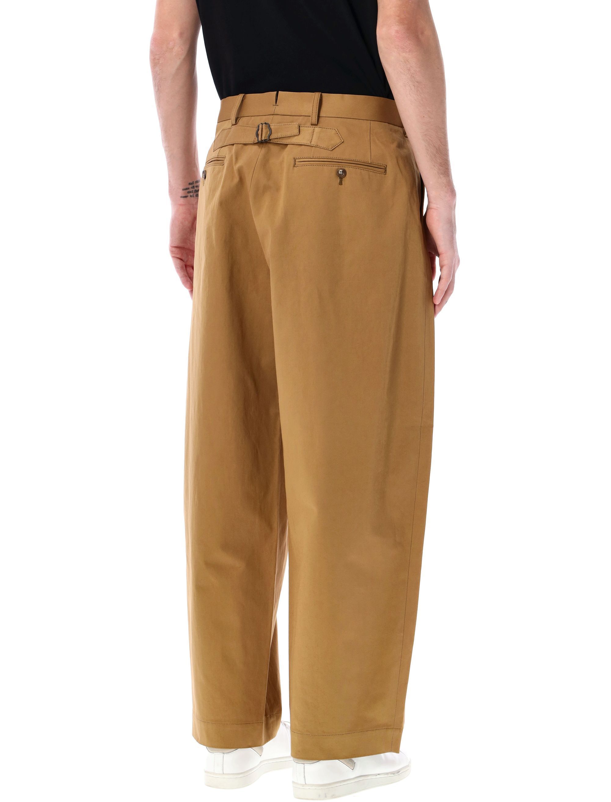 COMME DES GARÇONS BELT LOOPS SLACKS