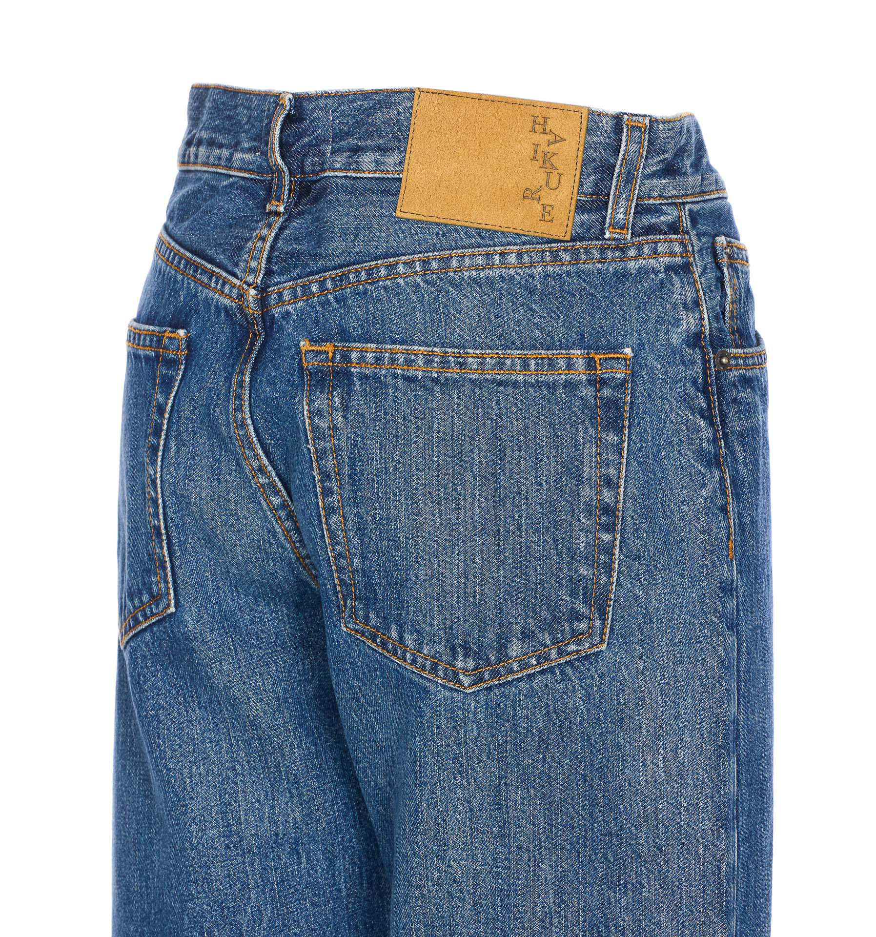 Haikure Star Authentic Dark Wash Jeans Authentic Dark Wash In Blue