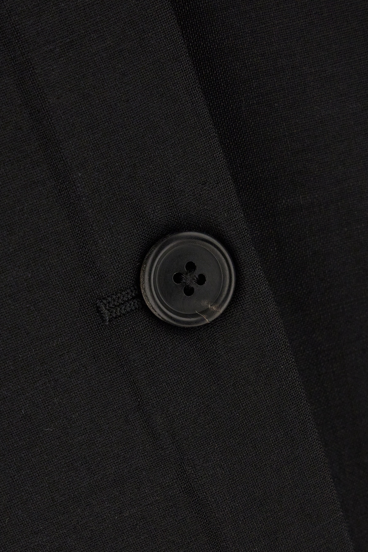 Prada Long-sleeved Suit Coat In Black