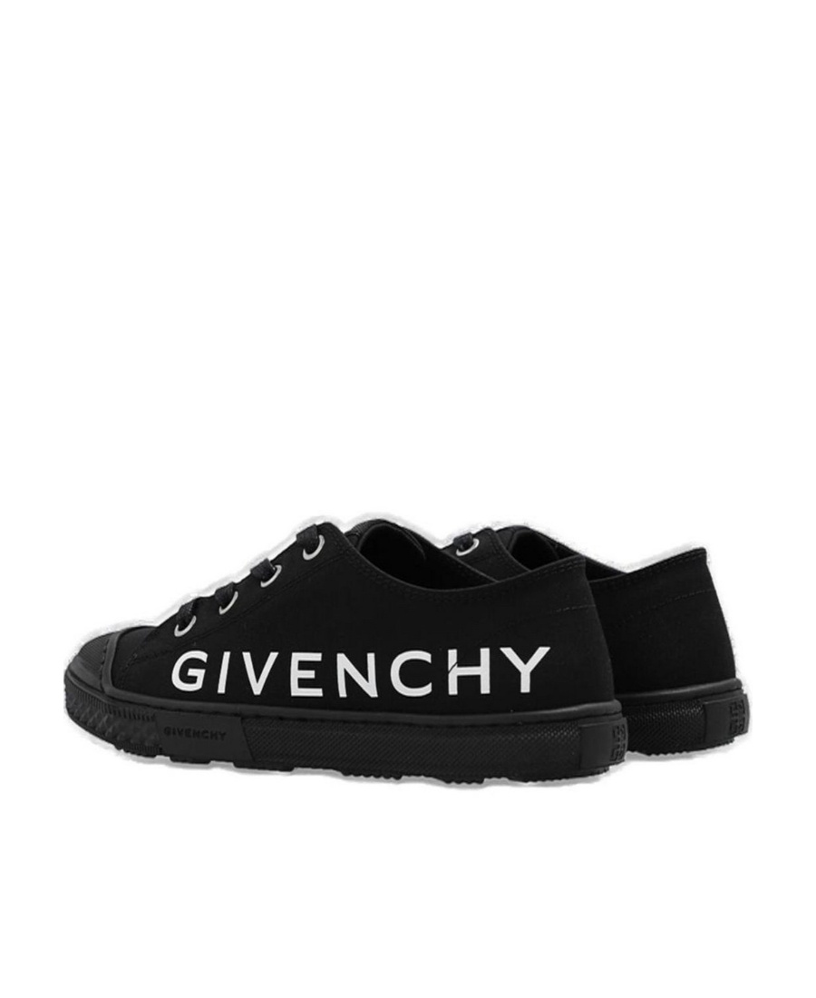 Givenchy Tie Low-top Sneakers In Black