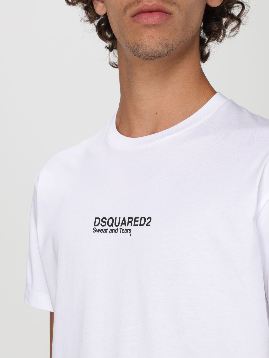 Dsquared2 White Cool Fit T-shirt In White