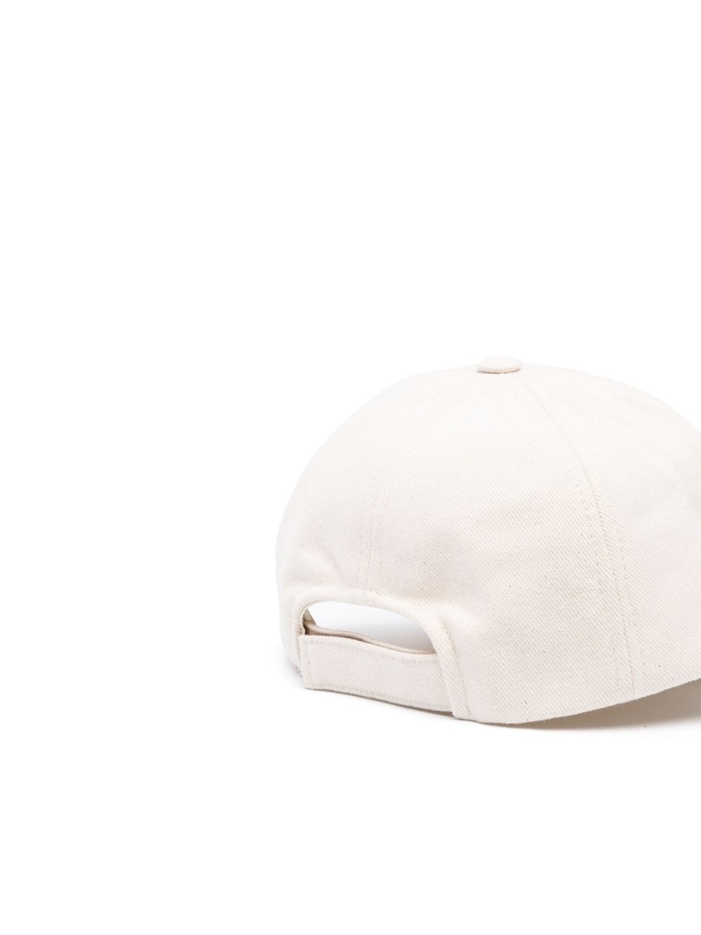 Isabel Marant Tyrone Logo Baseball Cap In White