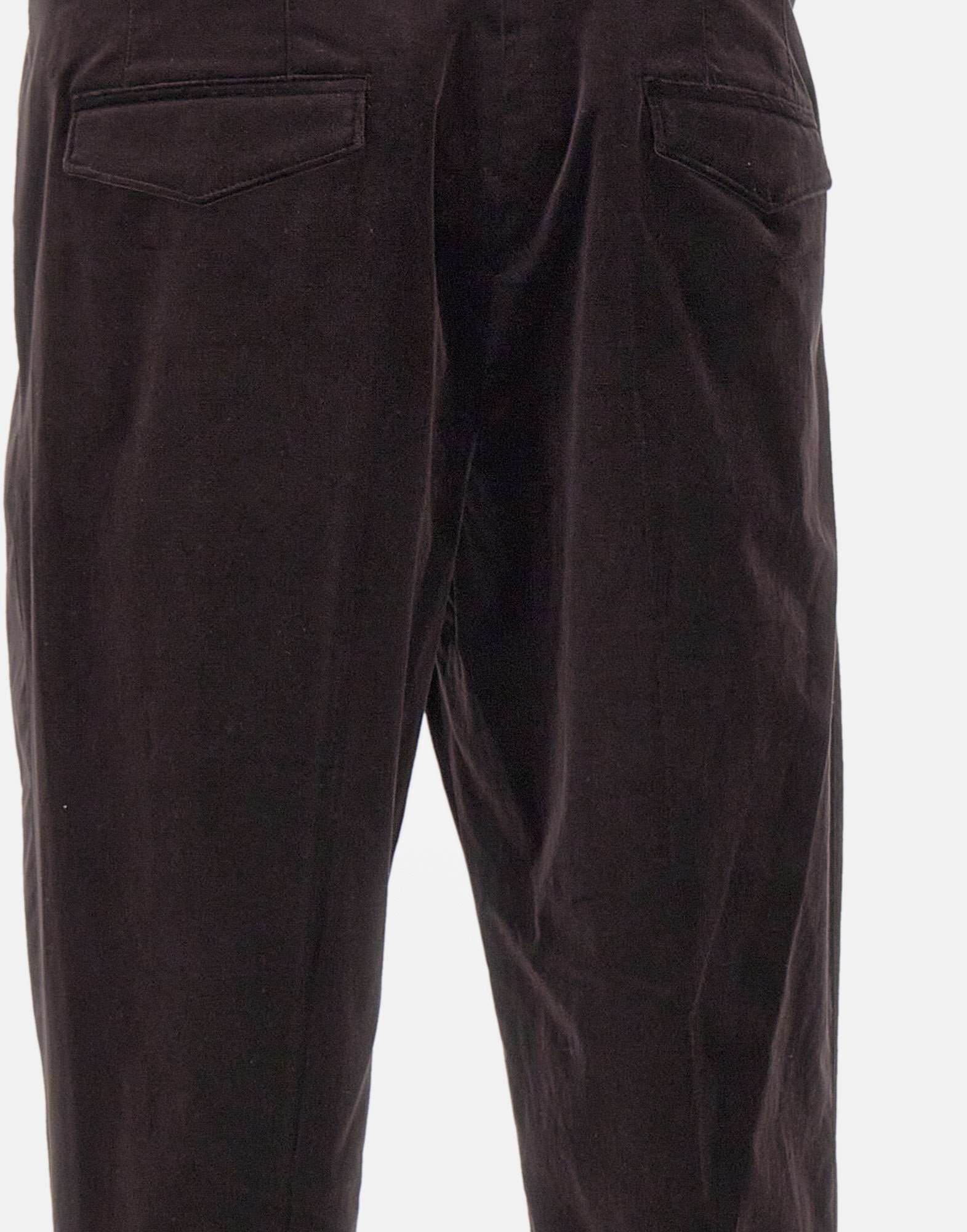 Paolo Pecora Straight-leg Trousers In Brown