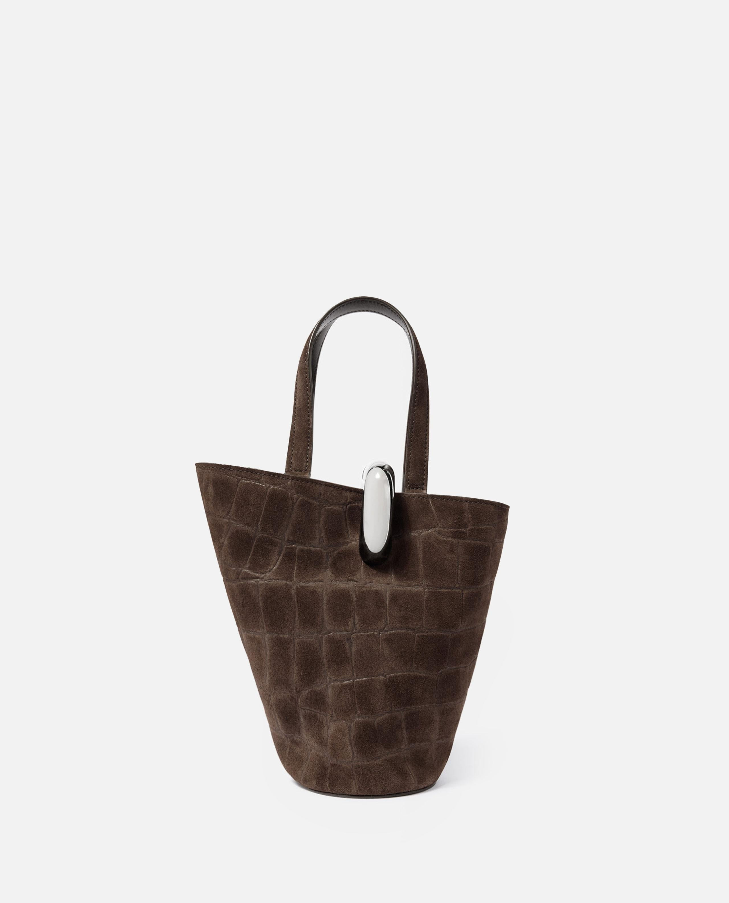 Jacquemus Medium Bucket Bag Featuring Asymmetrical Design In Green