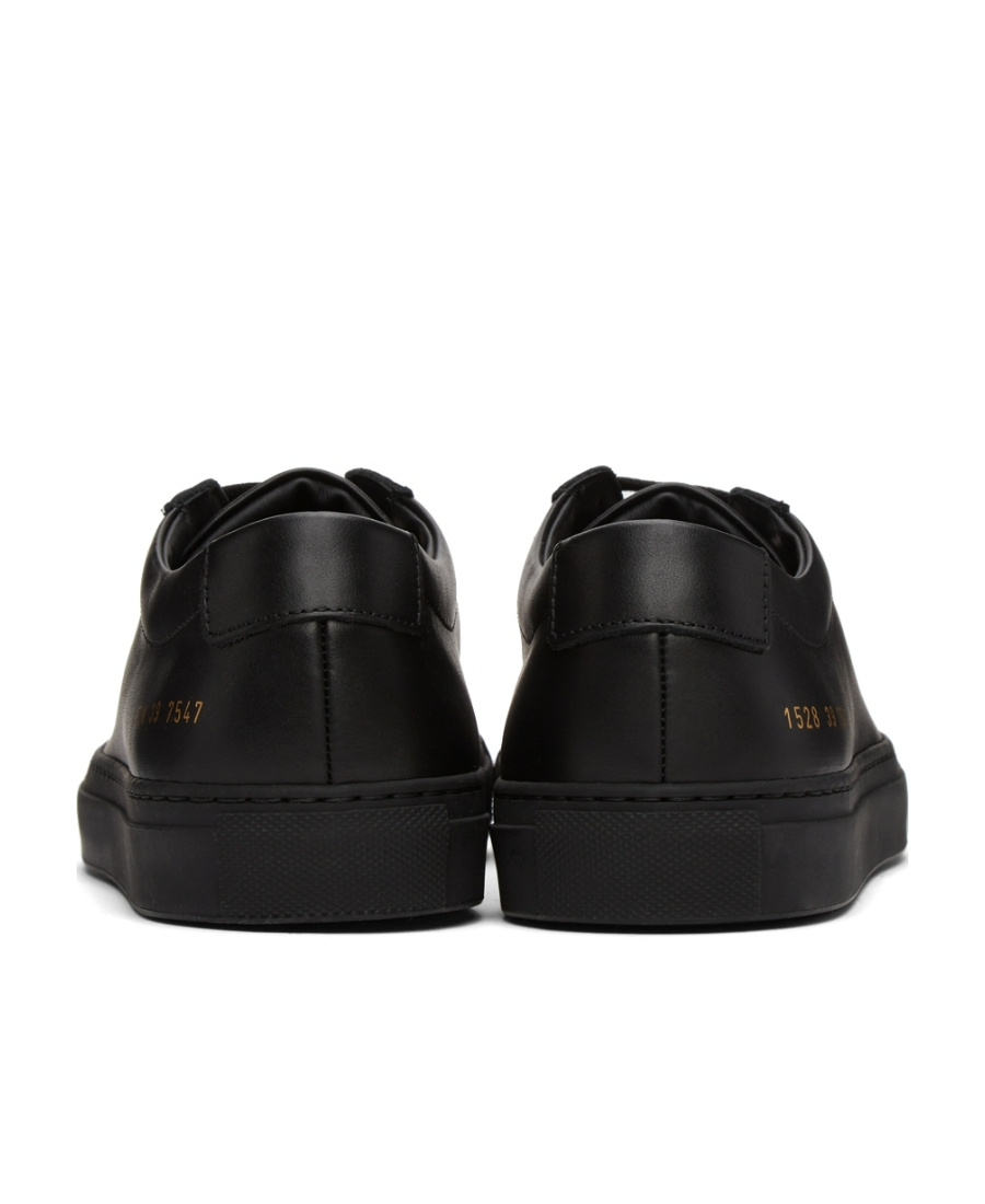 Common Projects 1528 Original Achilles Low Sneakers Shoes In Black