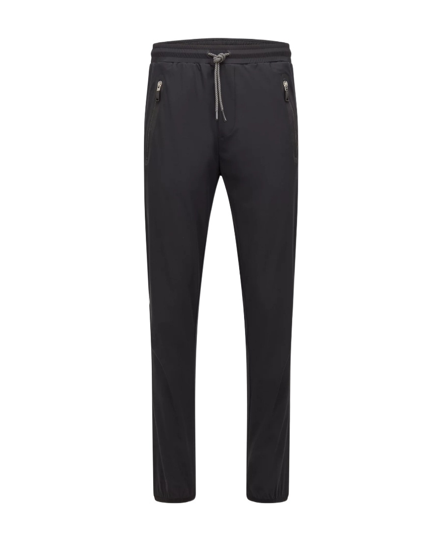 Shop Hugo Boss Logo Sweatpants In Black