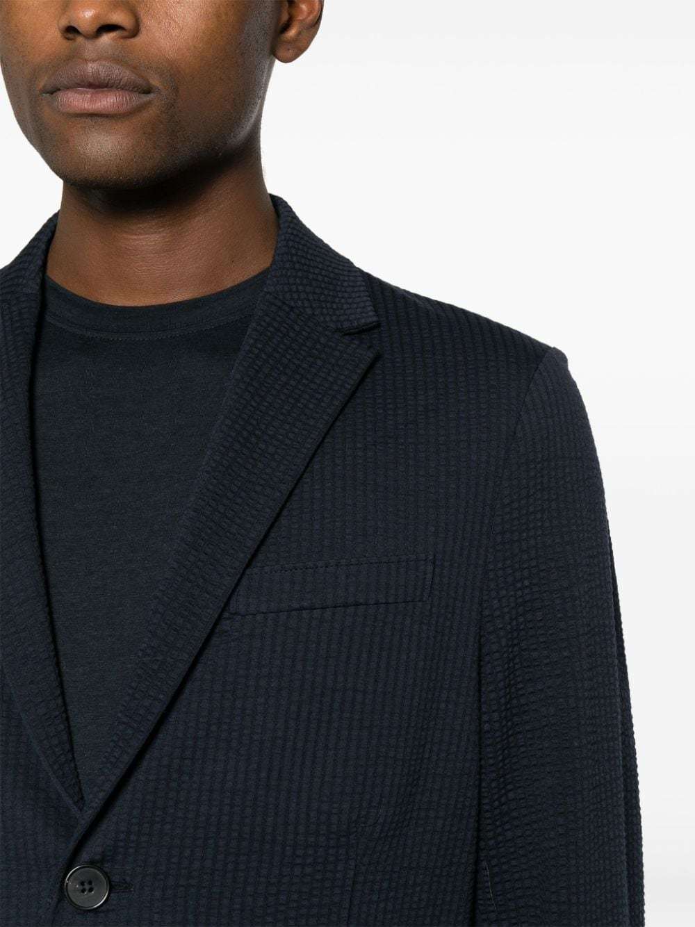 Harris Wharf London Long Sleeved Suit Jacket In Black