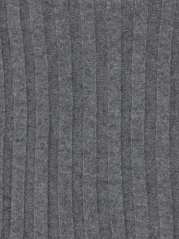 Brunello Cucinelli Rib Knitted Scarf In Black