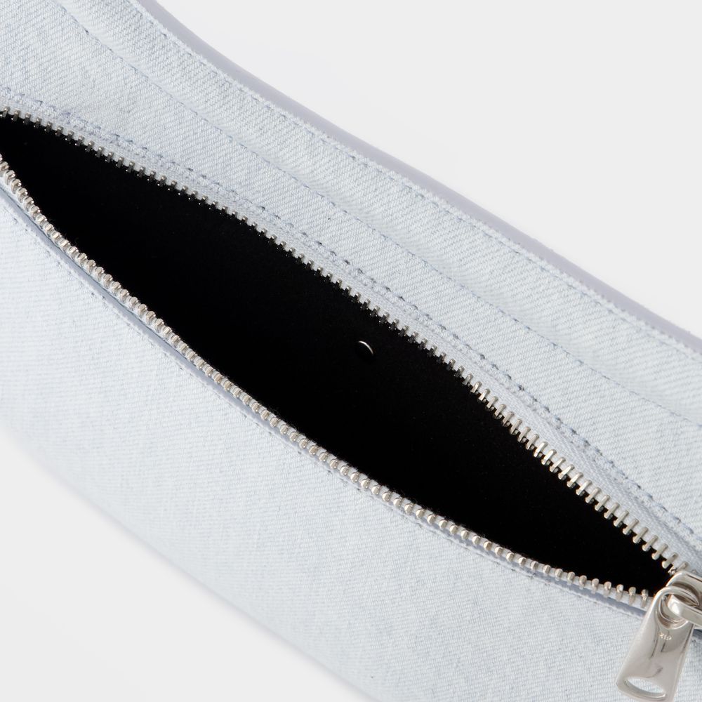 Coperni Ring Swipe Tote Bag In White