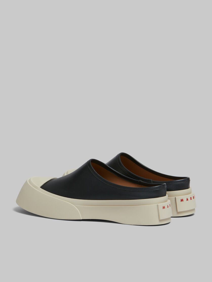 Marni Black Pablo Sabot Slip-on Loafers In Black