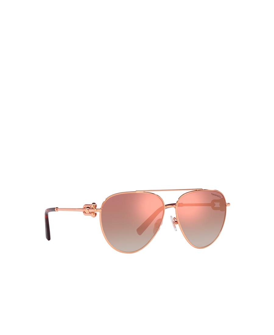 Tiffany & Co Geometric Frame Sunglasses In Pink