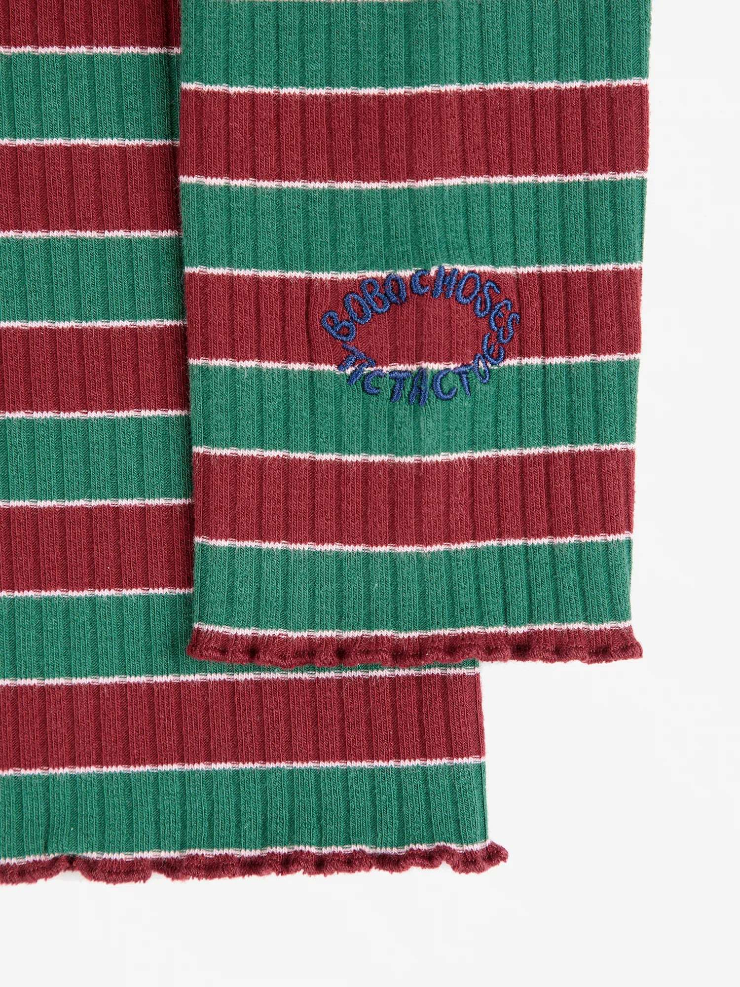 Bobo Choses Multicolor Striped Turtleneck T-shirt In Multi