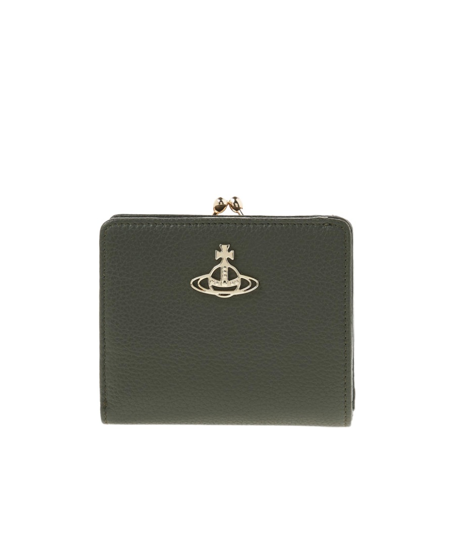 Vivienne Westwood Double-folded Wallet In Black