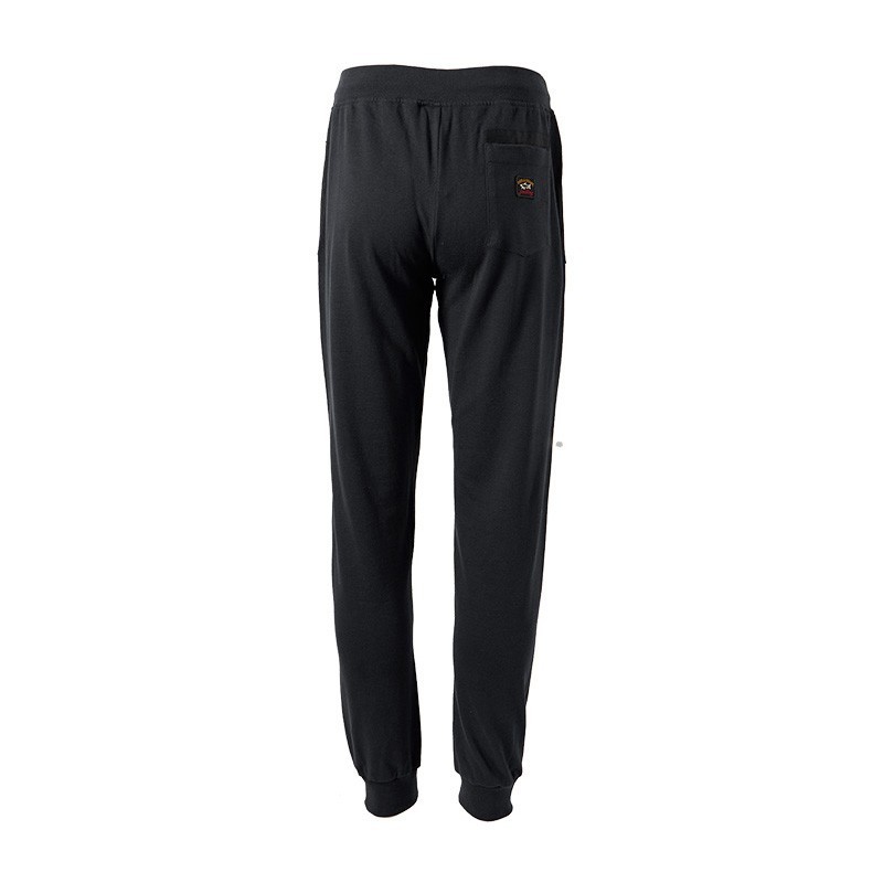 Paul & Shark Logo-print Track Pants In Black