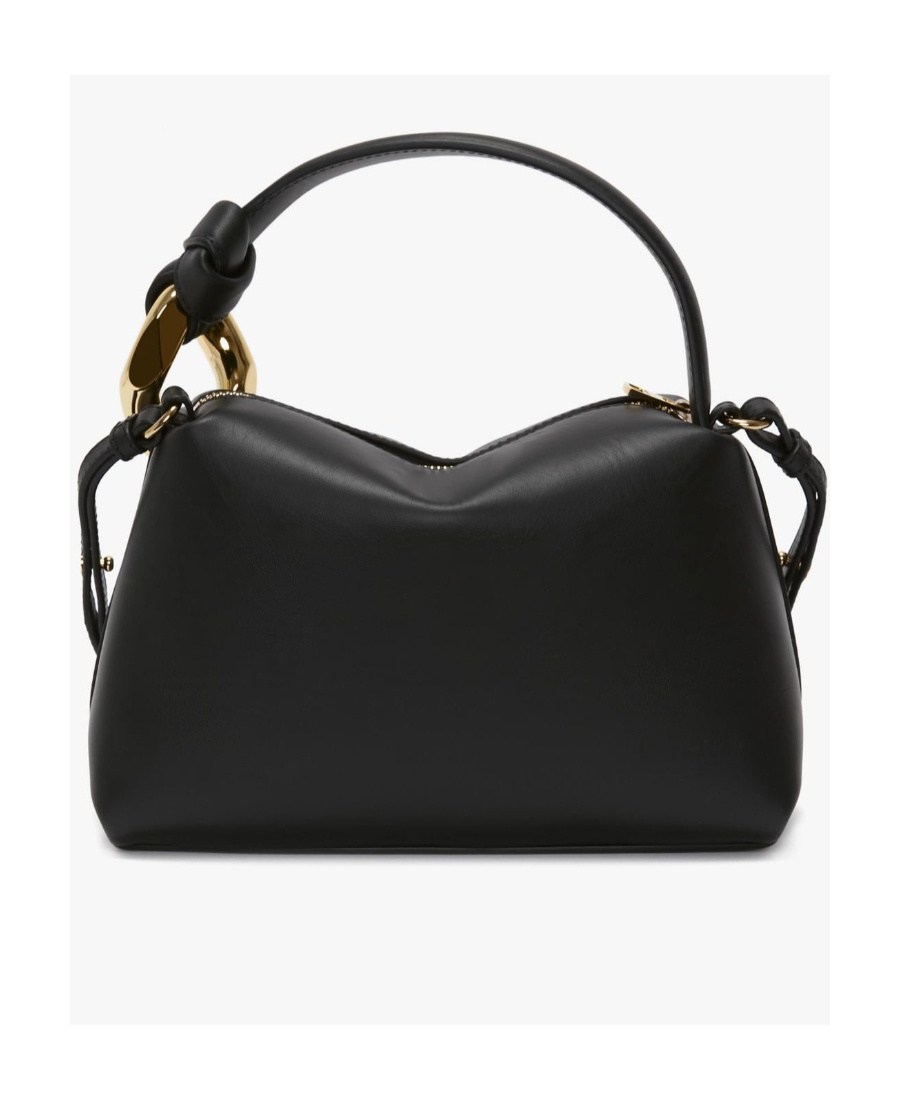 Jw Anderson The Jwa Corner Crossbody In Black