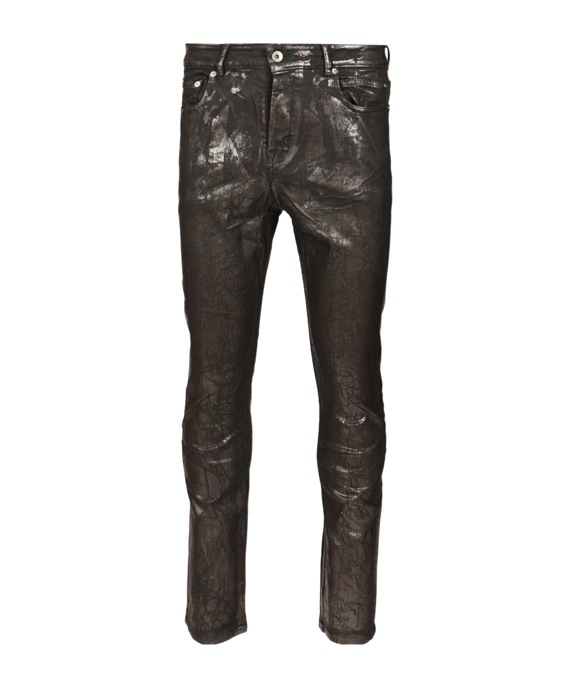 Rick Owens Drkshdw Detroit Cut Slim Fit Jeans In Brown