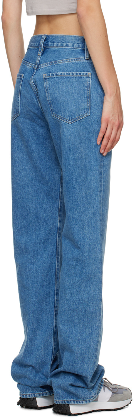 FRAME HIGH-RISE STRAIGHT-LEG JEANS 