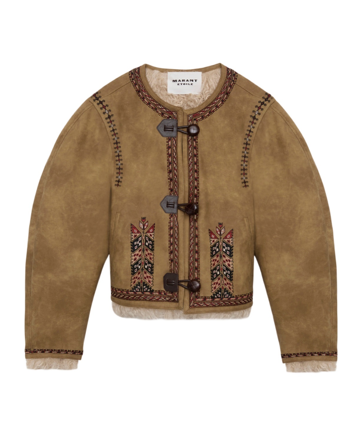 Isabel Marant Étoile Cely Jacket In Brown