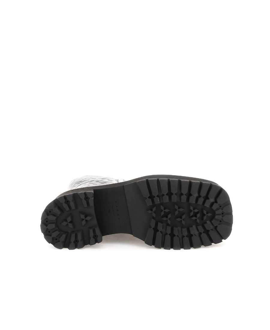 Marni Zip Booties In Black