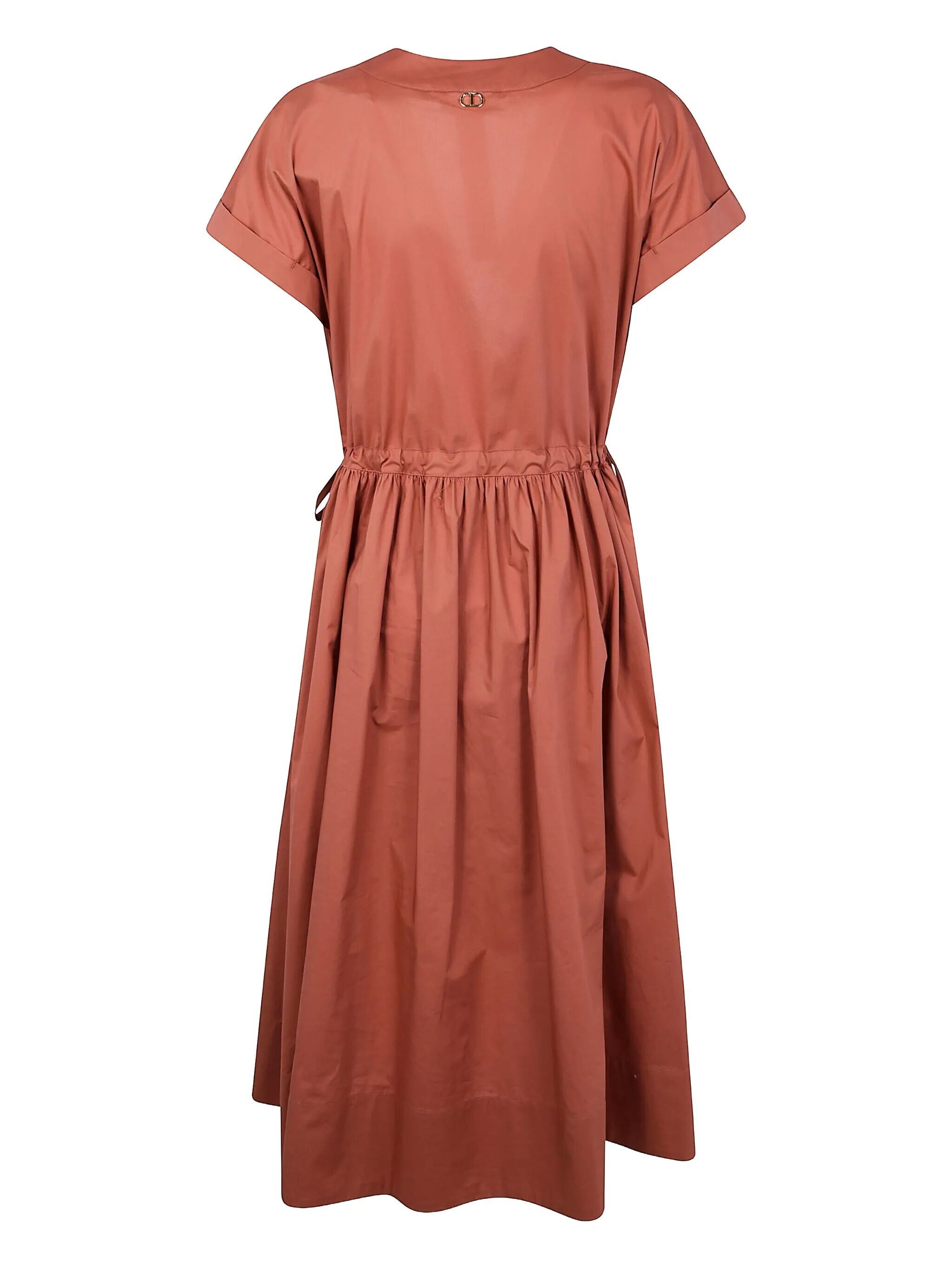 Twinset Tie-detail Wrap Dress
