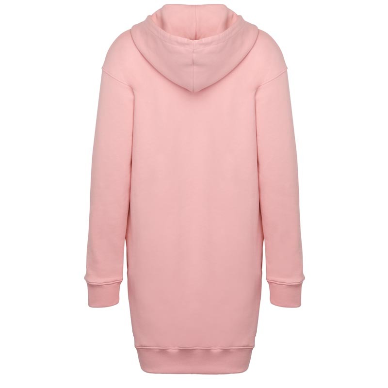 Moschino Logo Pattern Dress In Pink