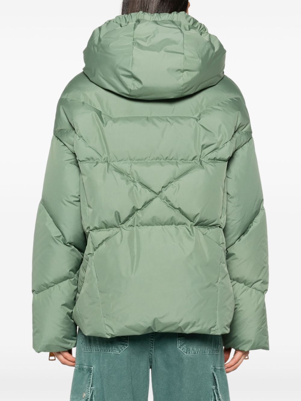 Khrisjoy Khris Iconic Puffer Jacket In Green