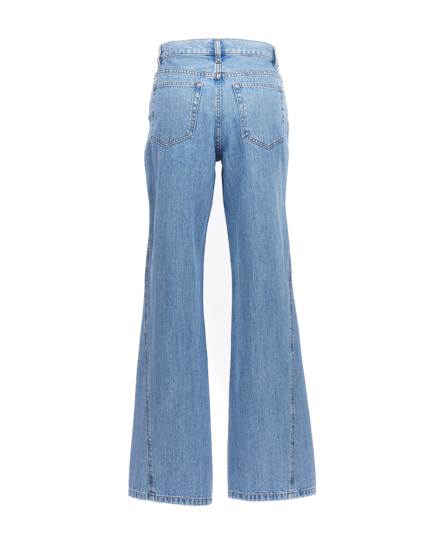 A.p.c. Seam-detail Jeans In Blue