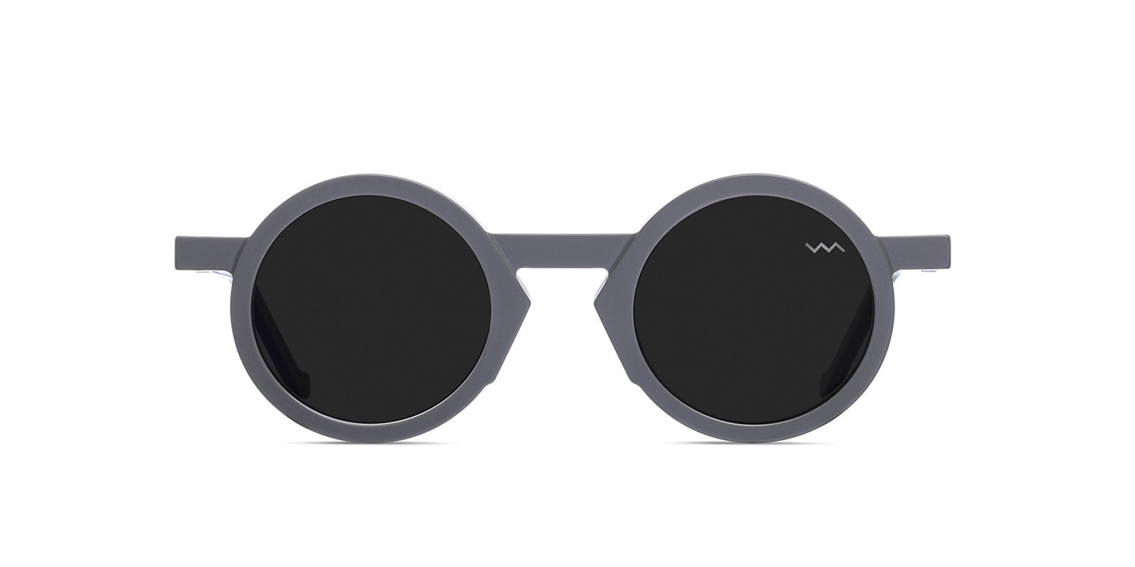 Vava Round Frame Sunglasses In Black