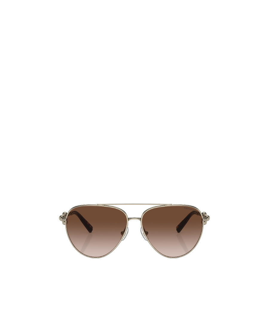 Tiffany & Co Tf 3083b 60213b Womens Aviator Sunglasses In Green