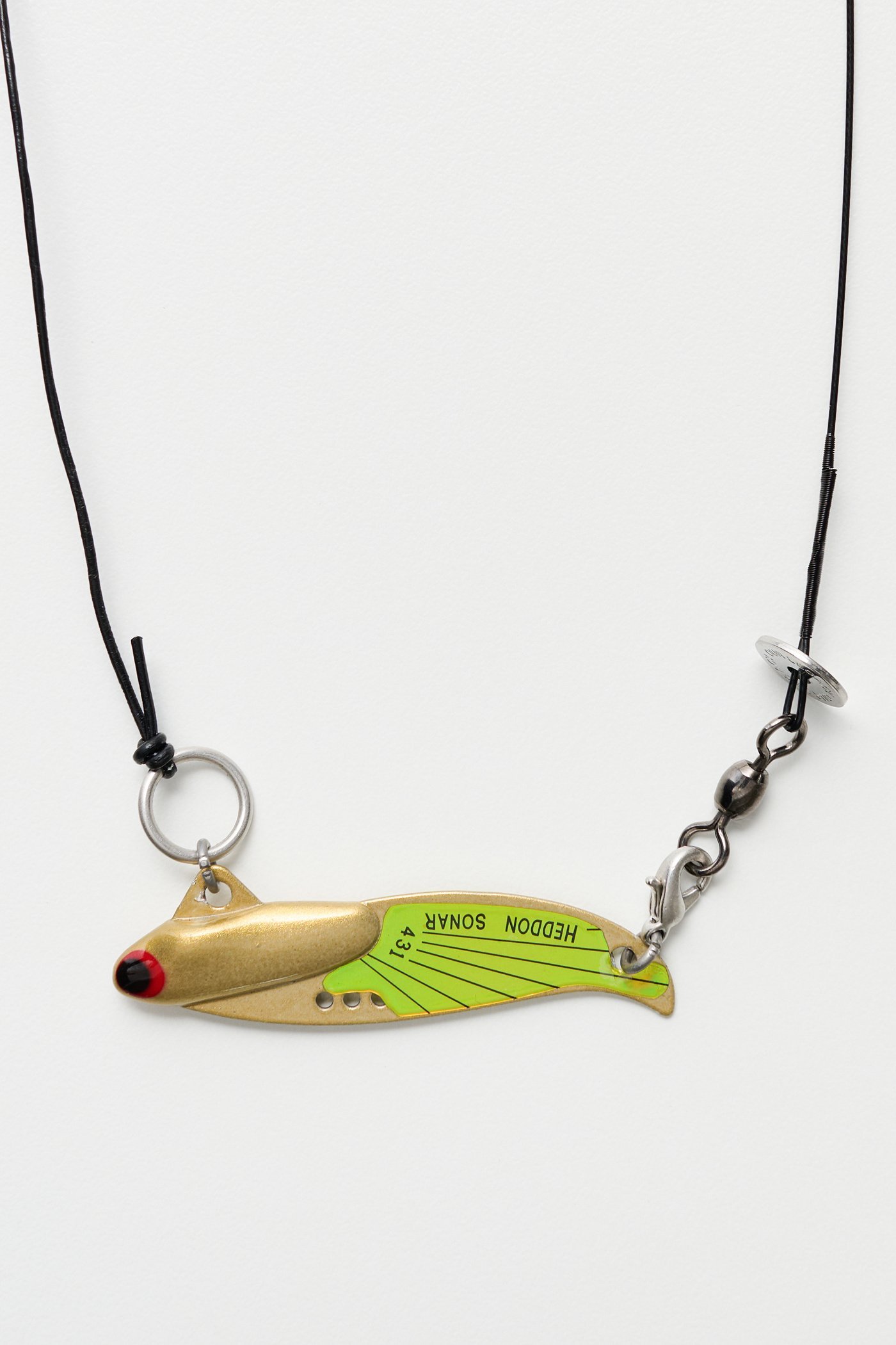 Our Legacy Tadpole Necklace In Black