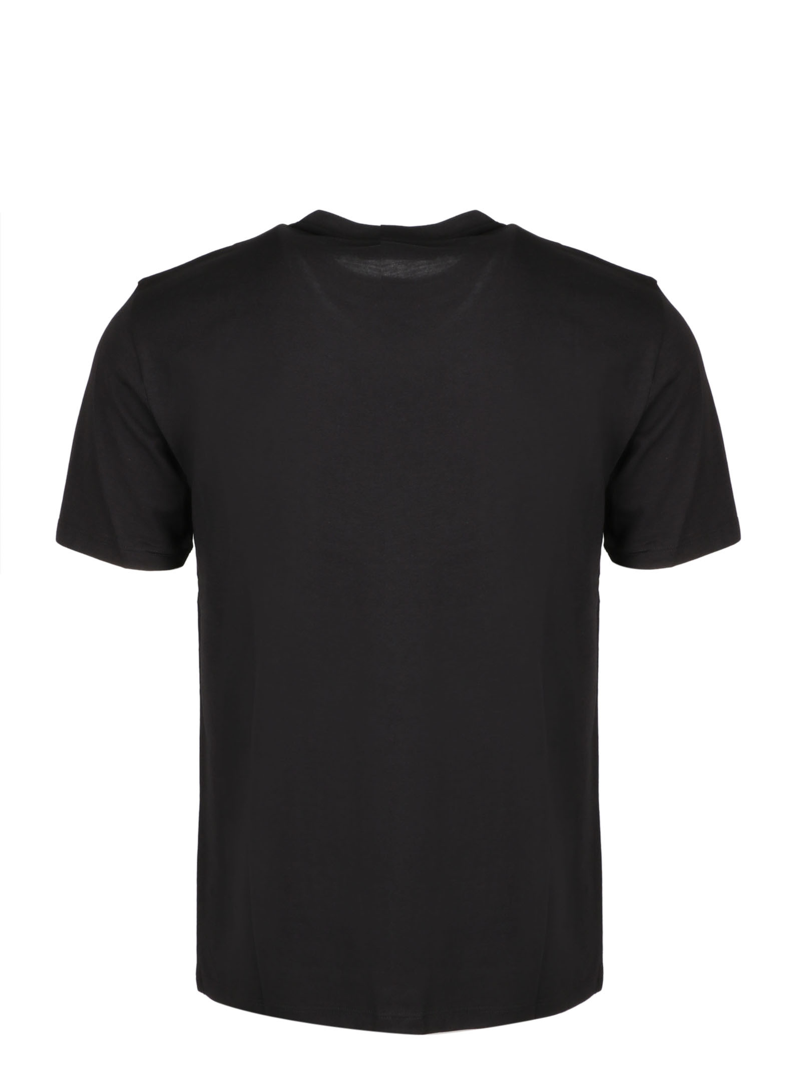 Neil Barrett T-shirt With Round Neck And Short Sleeves In Black