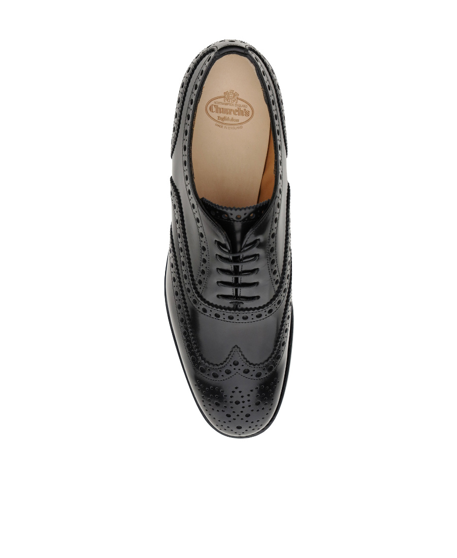 Shop Church's Burwood Wg Lace-up Shoes In Black