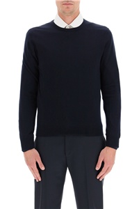 Drumohr Crew Neck Lightweight Jumper In Black