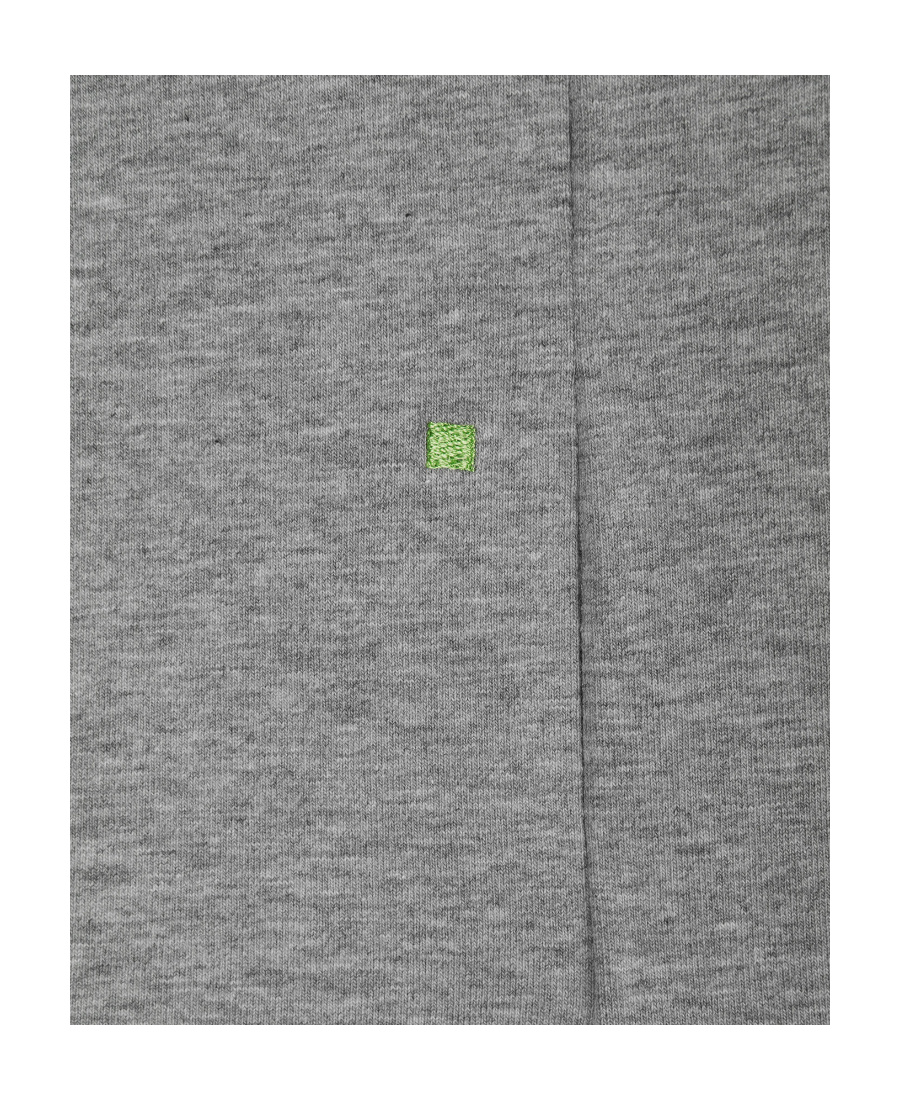 Hugo Boss Logo Printed T-shirt With Round Neck In Gray