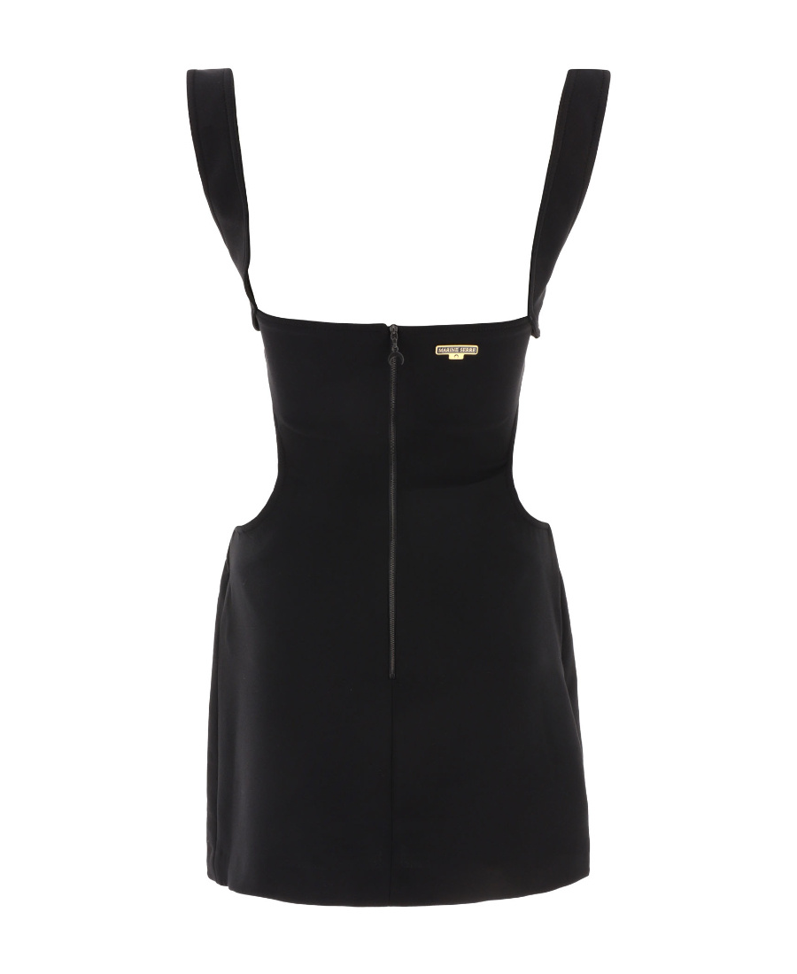 Marine Serre Dresses In Black