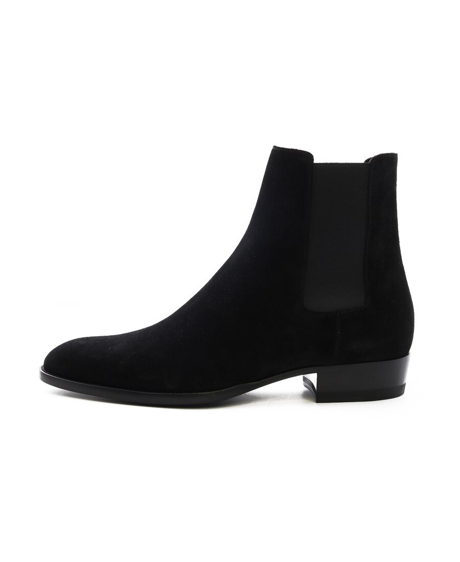 Saint Laurent Wyatt 30 Otterproof Chelsea Boot In Black