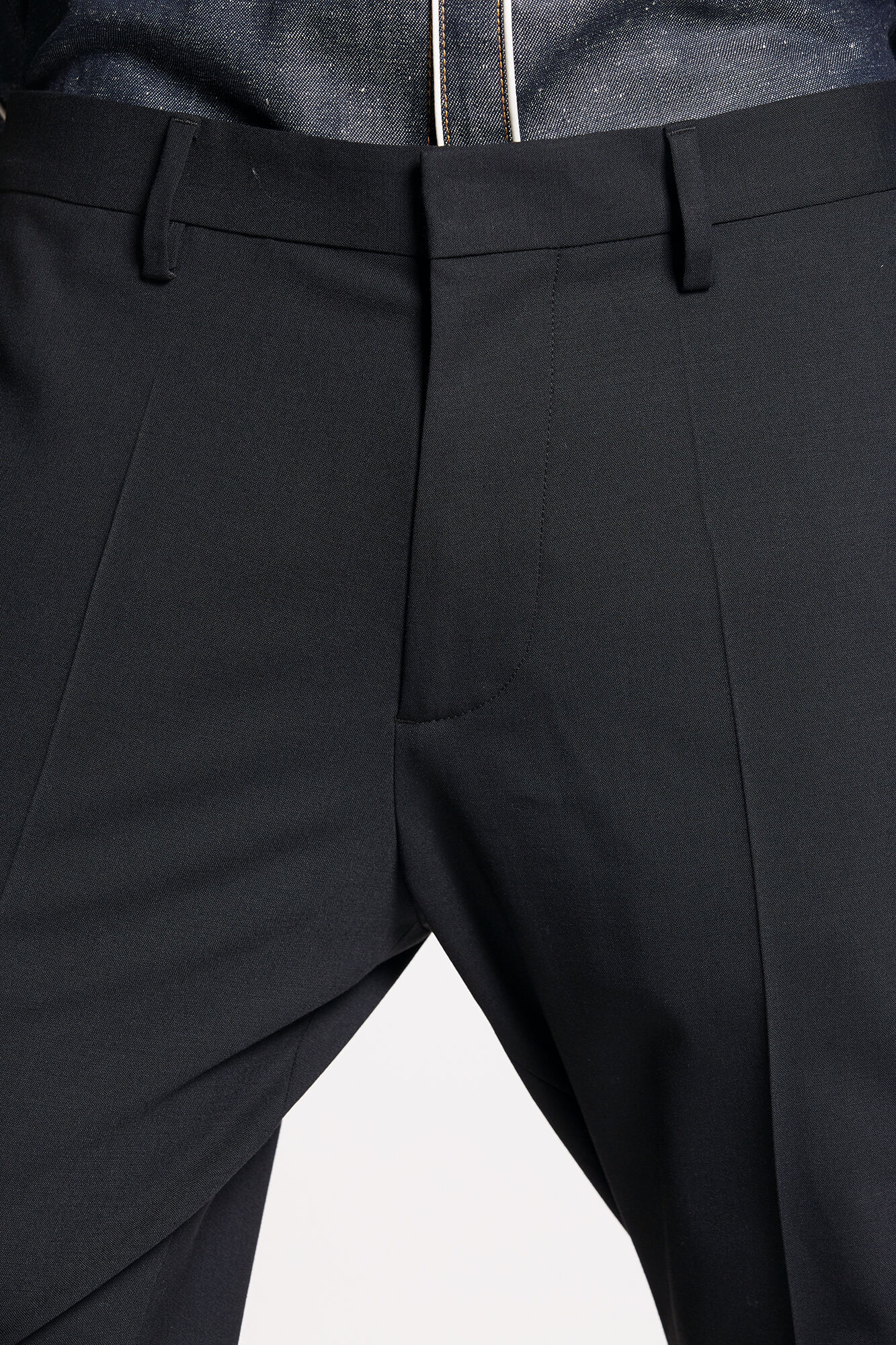 Shop Dsquared2 Corset Skinny Techno Pants In Black