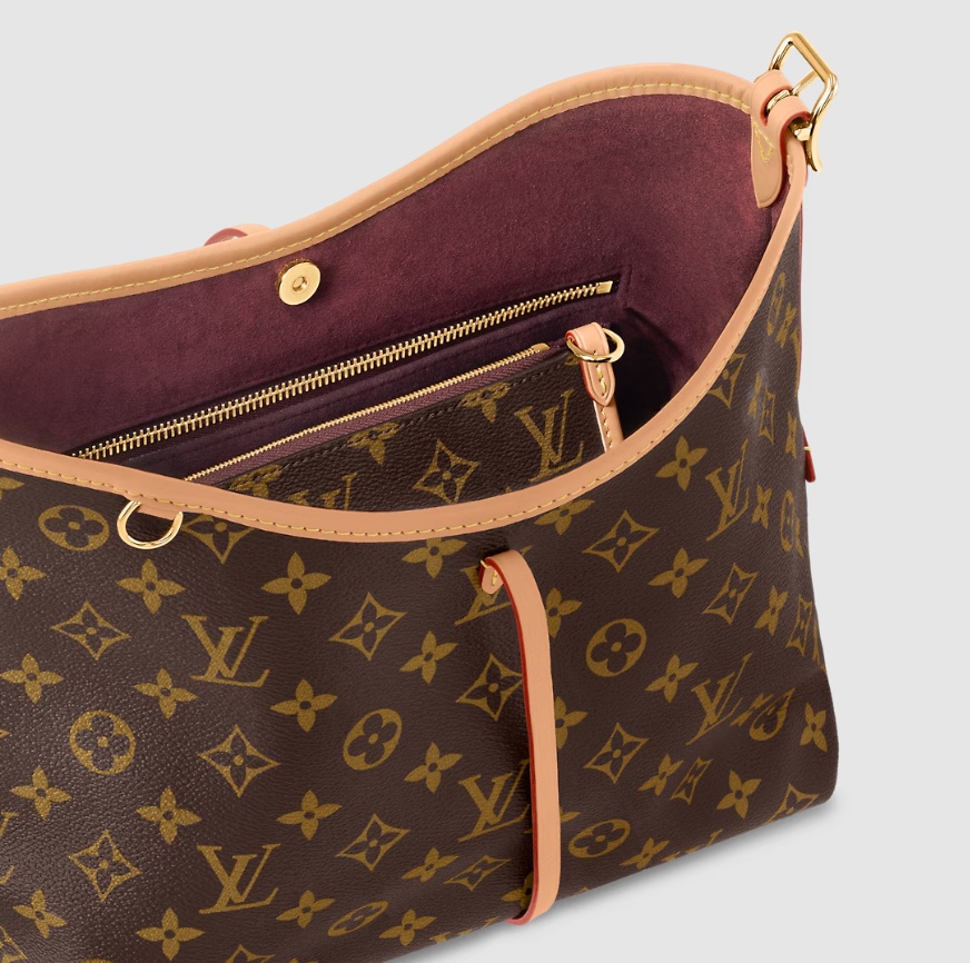 Pre-owned Louis Vuitton Small Carryall Shoulder Backpack In Brown
