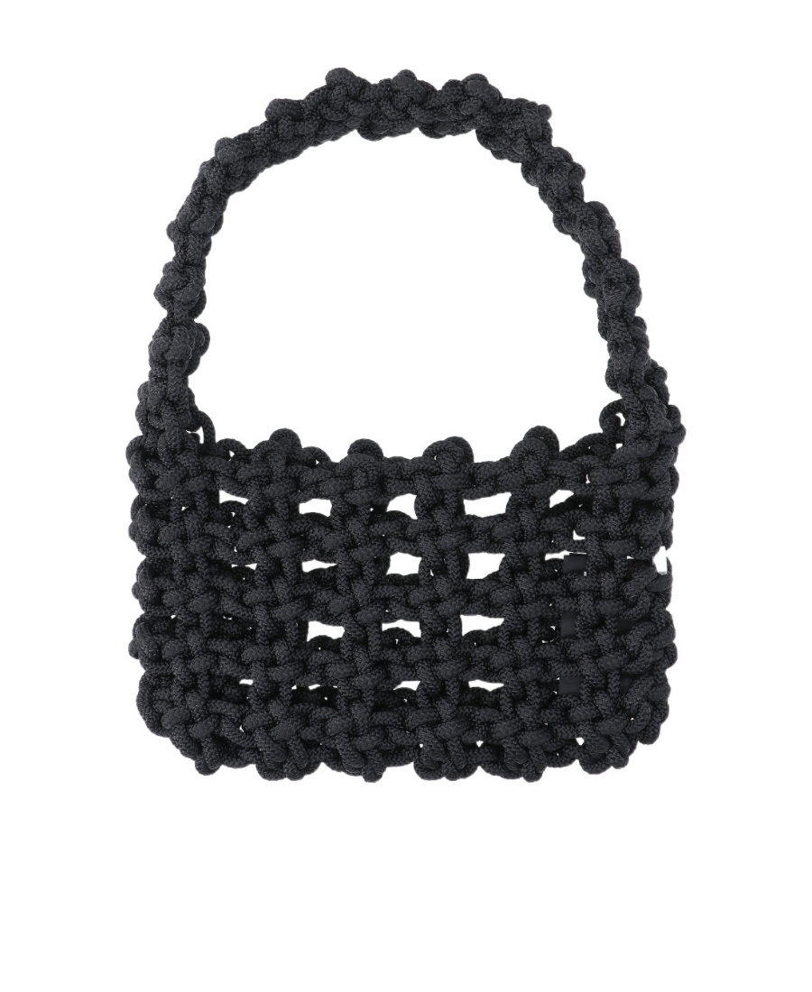 Kara Logo Underarm Shoulder Bag In Black