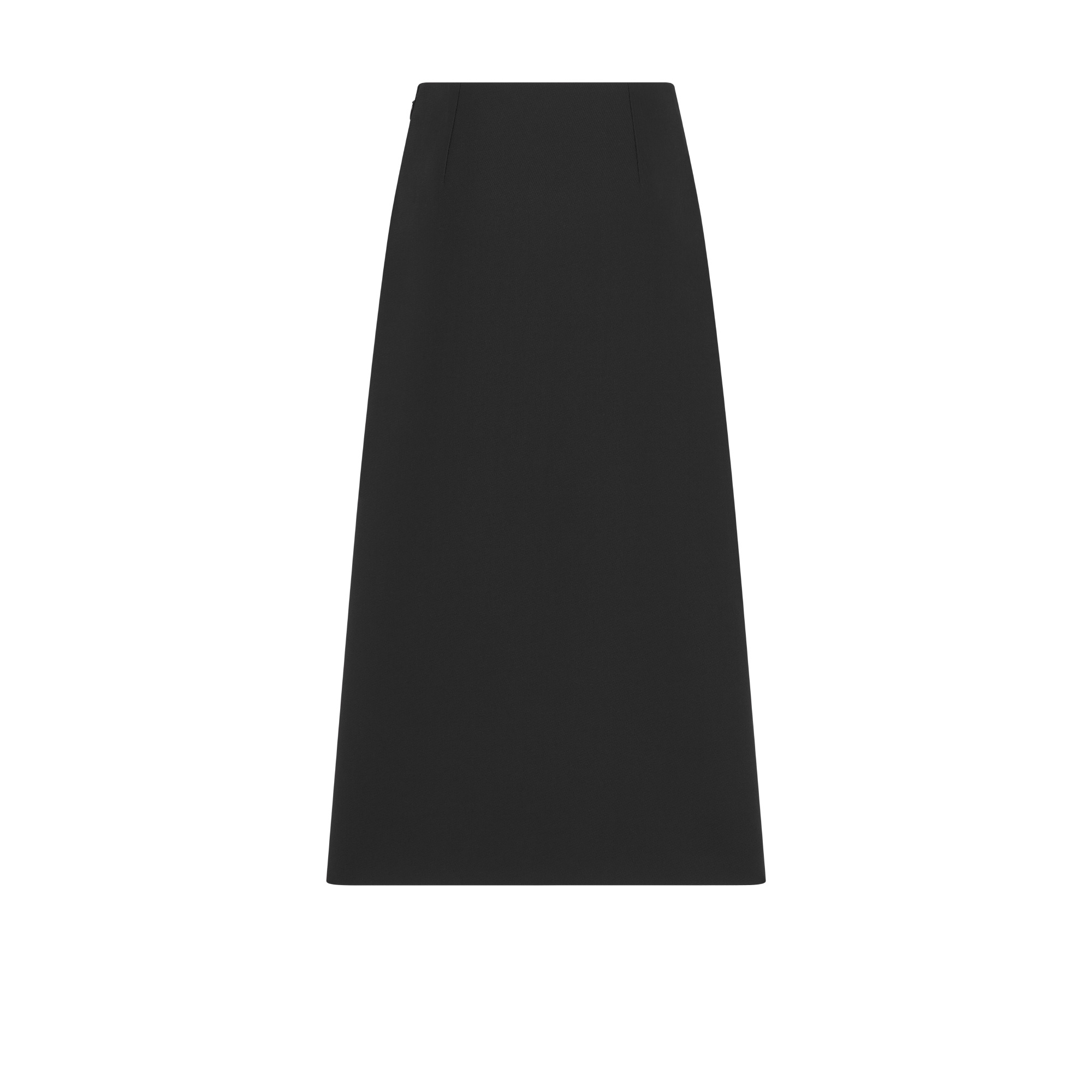 Dior Mid-length Straight Skirt In Black