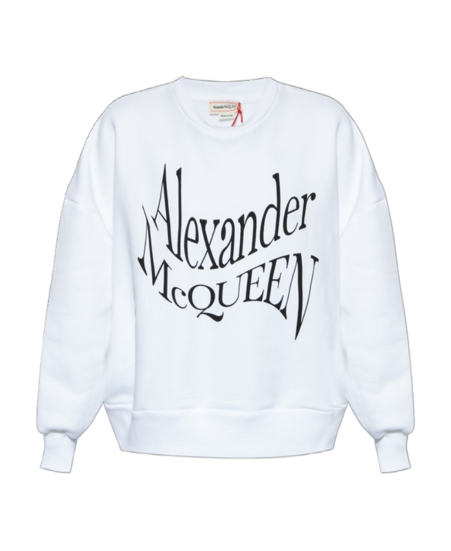 Alexander Mcqueen Sweatshirts In White