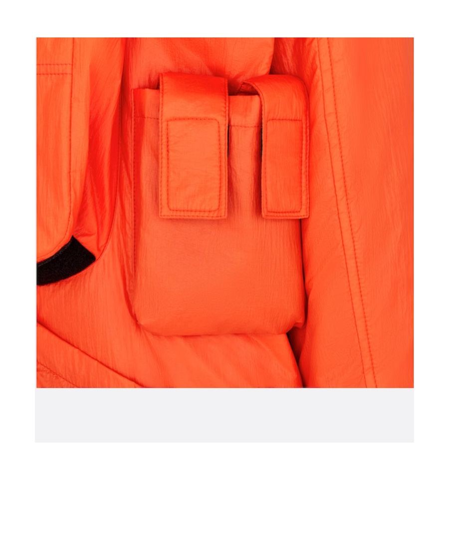 Dior Multi-pocket Jacket In Orange