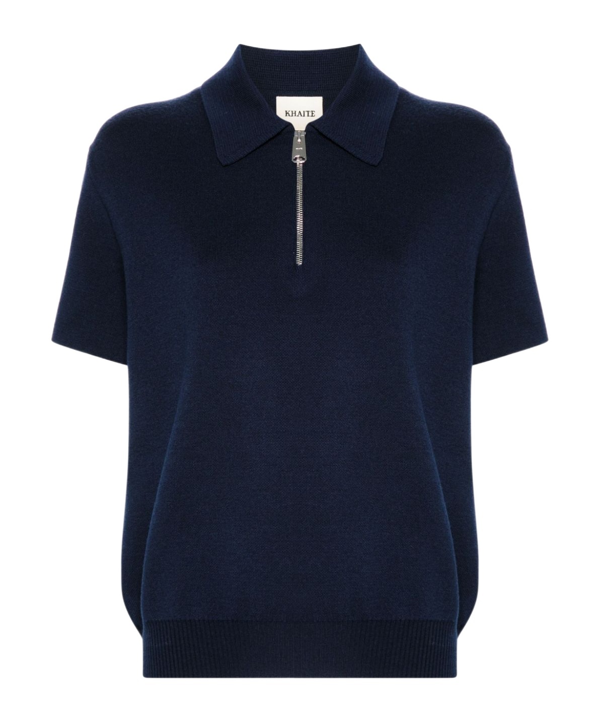 Khaite Short-sleeved Sweater In Black