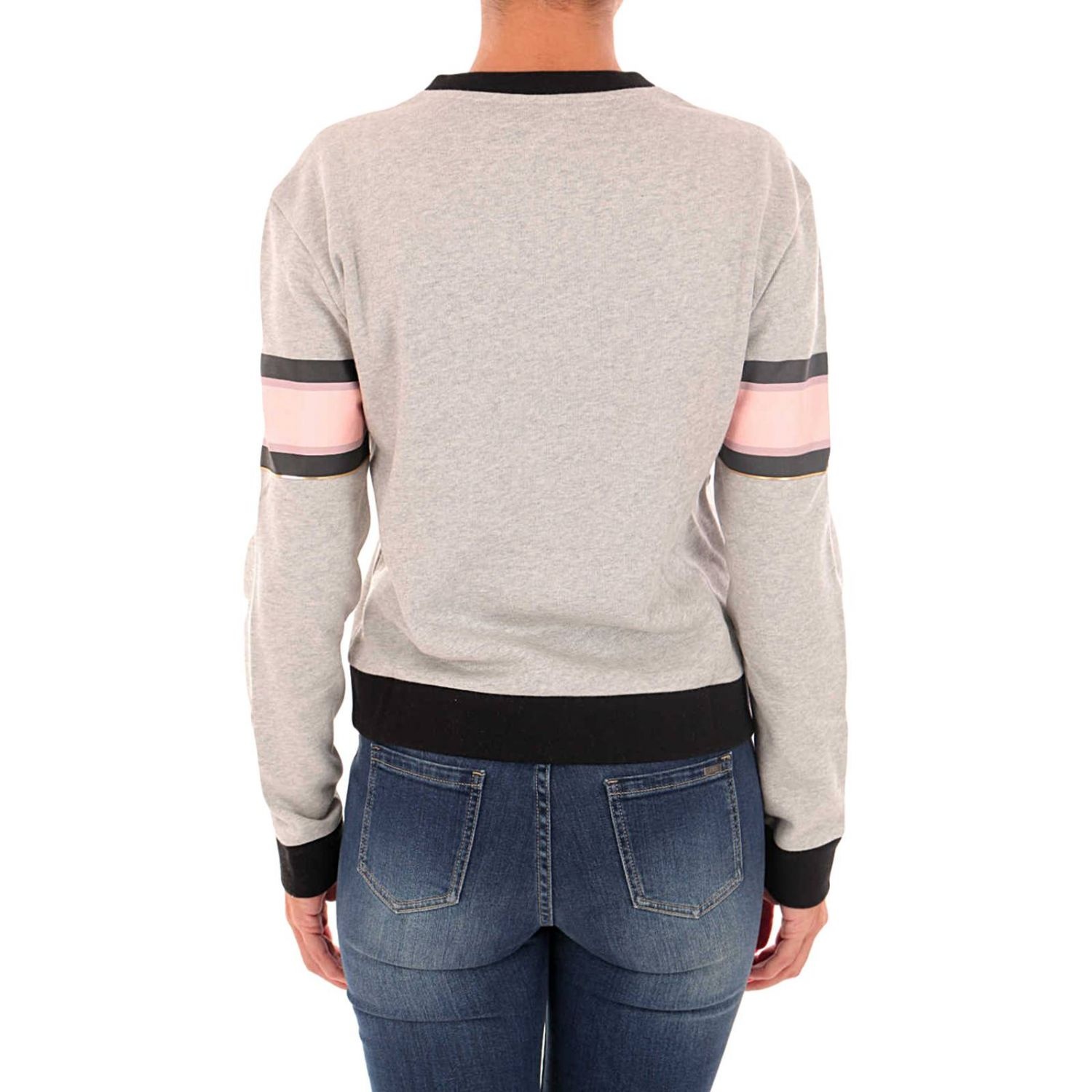 EMPORIO ARMANI ROUND-NECKED LOGO SWEATER