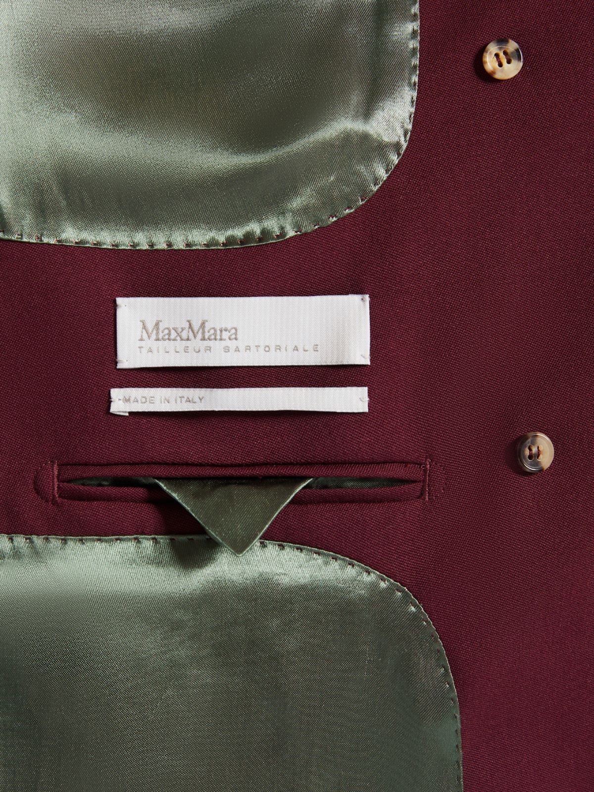 Max Mara Wool Double-breasted Blazer