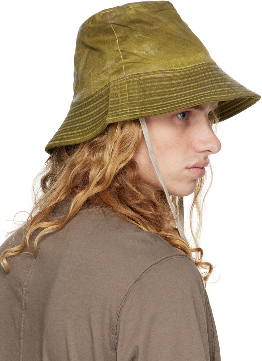 Rick Owens Drkshdw Porterville Fisherman's Hat In Brown